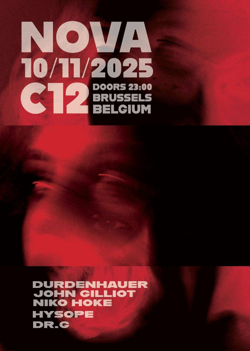 Affiche Nova × C12, 10.11.2025